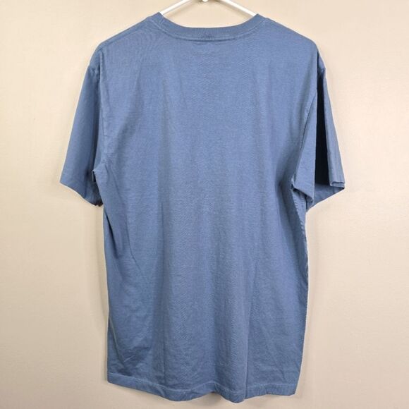 Vissla Mens Organic Cotton Short Sleeve Crewneck Pocket Tee Medium - Picture 3 of 5